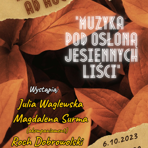 Muzyka pod osłoną jesiennych liści