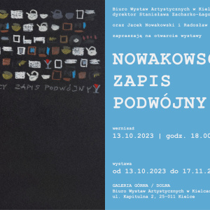 Wystawa "Nowakowscy - zapis podwójny"