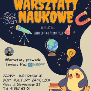 Warsztaty naukowe w Domu Kultury "Zameczek"