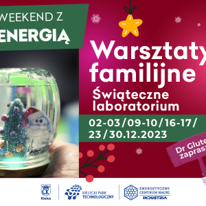 Warsztaty familijne w ECN "Świąteczne laboratorium"