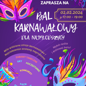 Bal Karnawałowy w Domu Kultury "Zameczek"