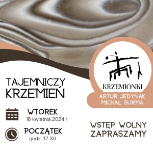 Tajemniczy krzemień w Klubie Miłośników Geologii