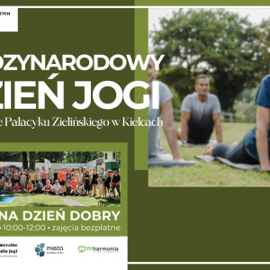 Międzynarodowy Dzień Jogi w Pałacyku Zielińskiego