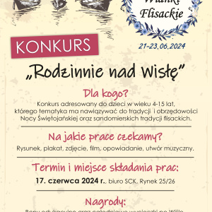 "Rodzinnie nad Wisłę" - Sandomierskie wianki flisackie