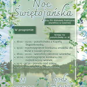 Noc Świętojańska w Czarnej