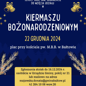 Jarmark Bożonarodzeniowy w Bałtowie