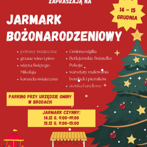 Jarmark Bożonarodzeniowy w Gminie Brody