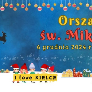 Orszak Świętego Mikołaja w Kielcach