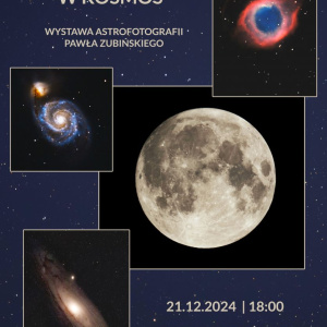 Wernisaż wystawy astrofotografii "Moje podróże w kosmos" w Suchedniowie