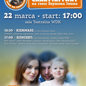 Koncert charytatywny "Postawmy Szymona na nogi"