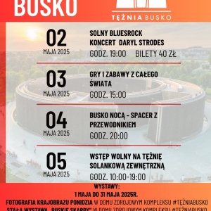 Majówka w Tężni Busko