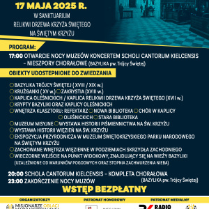 Pierwsza Noc Muzeów na Świętym Krzyżu