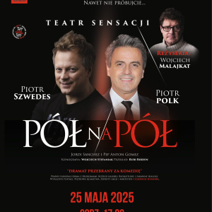 Spektakl "Pół na pół" w Koneckim Centrum Kultury