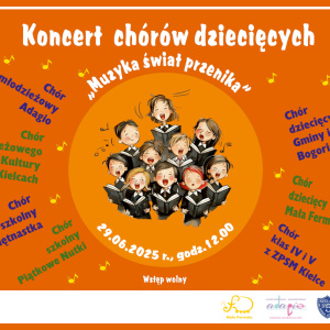 „Muzyka świat przenika” – koncert chórów dziecięcych w Pałacyku Zielińskiego
