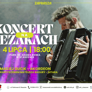 Koncert na leżakach w Staszowie