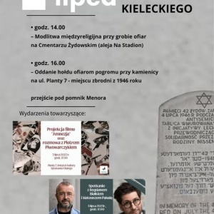 Uroczyste obchody 79. rocznicy pogromu kieleckiego