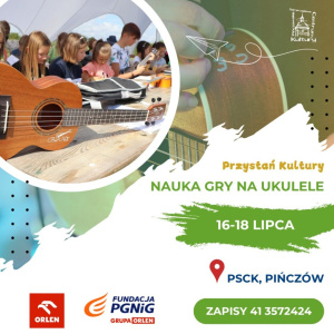 Nauka gry na ukulele w Pińczowie