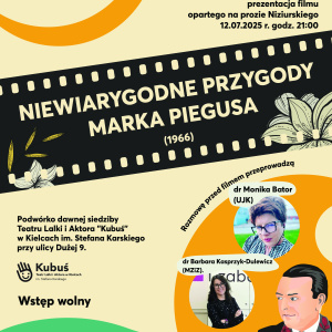„Niewiarygodne przygody Marka Piegusa" - kino na podwórku