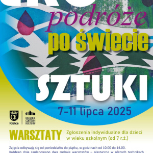 Warsztaty - Ekopodróże po świecie sztuki w Kieleckim Centrum Kultury