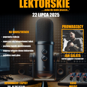 Warsztaty Lektorskie „…mów do mnie jeszcze…” w Zameczku