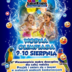 Wodna Olimpiada w Parku Miniatur i Rozrywki SABAT KRAJNO