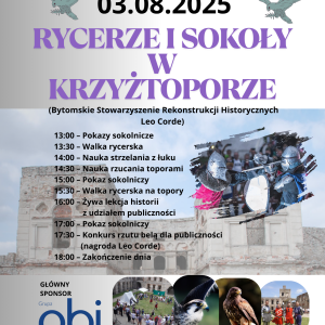 Rycerze i sokoły w Krzyżtoporze