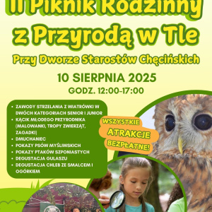 II Piknik Rodzinny z Przyrodą w Tle przy Dworze Starostów Chęcińskich
