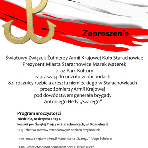 82. Rocznica Rozbicia Aresztu w Starachowicach
