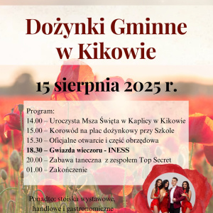 Dożynki Gminne w Kikowie