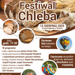 Festiwal Chleba w Chrobrzu