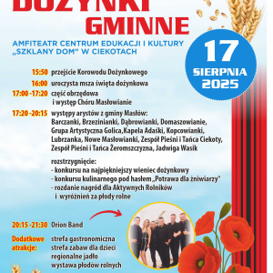 Dożynki Gminne w Ciekotach