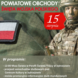 Powiatowe Obchody Święta Wojska Polskiego w Jędrzejowie