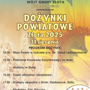 Dożynki Powiatowe Złota 2025