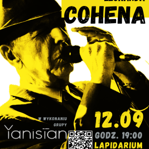Koncert zespołu YANISTAN pt. „Najpiękniejsze pieśni Leonarda Cohena” w Sandomierzu