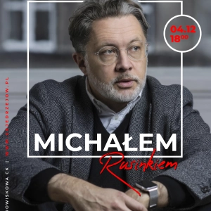 Spotkanie z Michałem Rusinkiem w Jędrzejowie