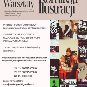 Warsztaty komiksu i ilustracji w Skarżysku-Kamiennej