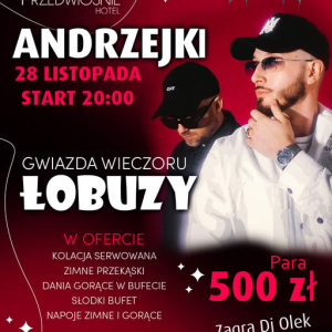 Andrzejki 2025 w Hotelu "Przedwiośnie"