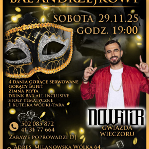 Bal Andrzejkowy 2025 w Świętokrzyskim Dworze