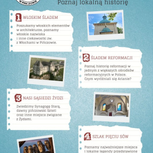 Spacery tematyczne po Pińczowie - oferta Muzeum Regionalnego w Pińczowie