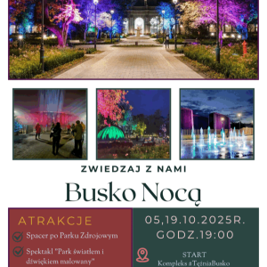 Busko nocą - spacer z przewodnikiem