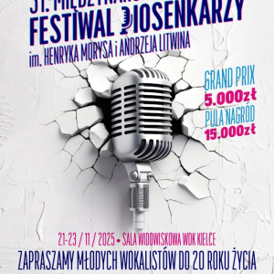 31. Międzynarodowy Festiwal Piosenkarzy im. Henryka Morysa i Andrzeja Litwina w Kielcach