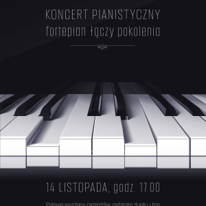 Koncert Pianistyczny "Fortepian łączy pokolenia" w Suchedniowie