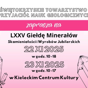 Giełda Minerałów, Skamieniałości i Wyrobów Jubilerskich w Kielcach