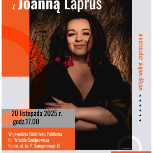 Spotkanie autorskie z Joanną Laprus w Kielcach