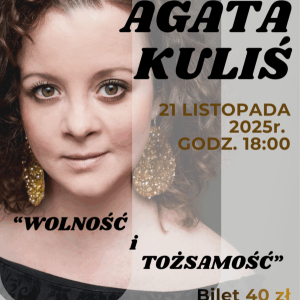 Koncert Agaty Kuliś "Wolność i tożsamość" w Busku-Zdroju