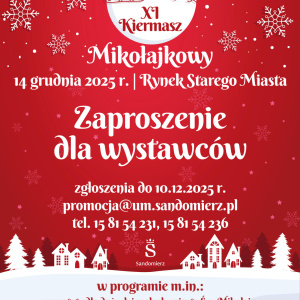 XI Jarmark Mikołajkowy w Sandomierzu