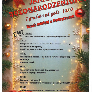 Jarmark Bożonarodzeniowy w Radoszycach