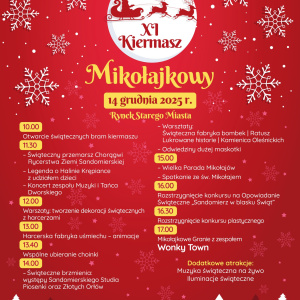 XI Jarmark Mikołajkowy w Sandomierzu