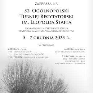 52. Ogólnopolski Turniej Recytatorski w Skarżysku-Kamiennej