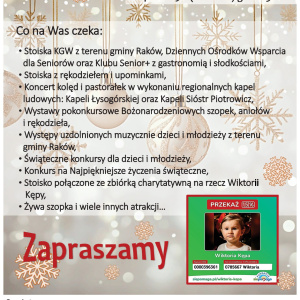 Jarmark Bożonarodzeniowy w Rakowie